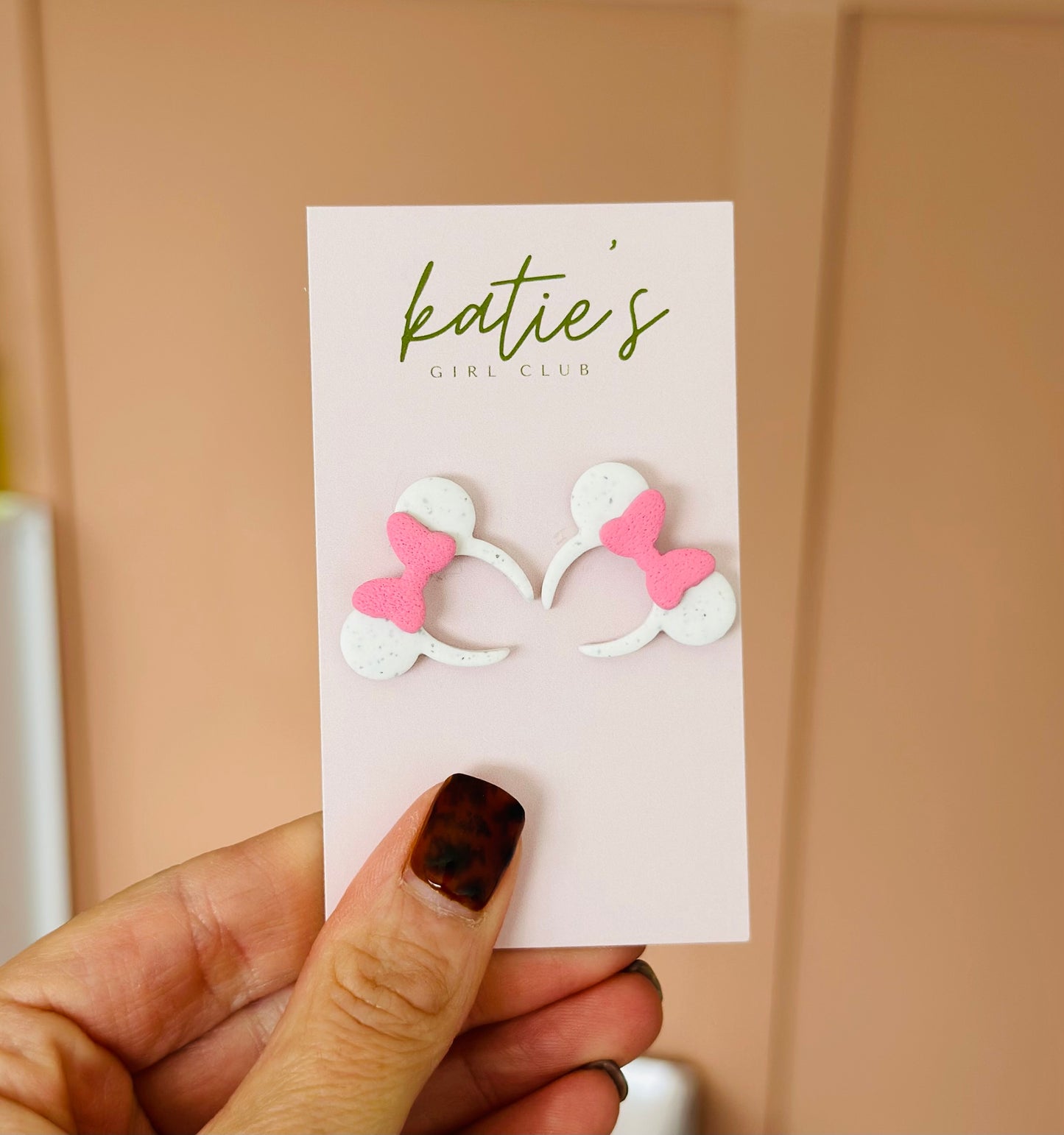 Minnie Ears Stud