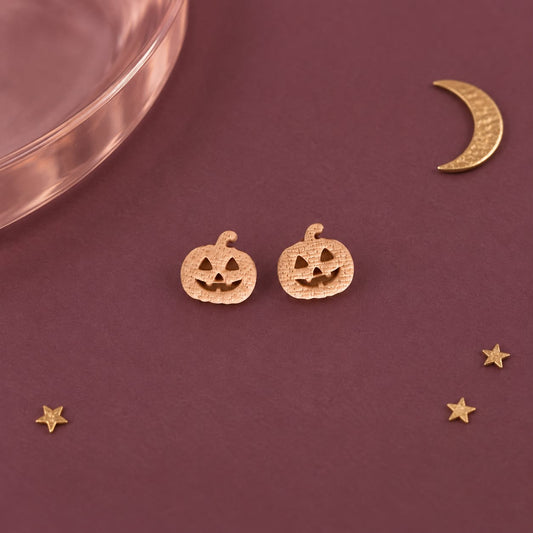 Pumpkin Nano Studs