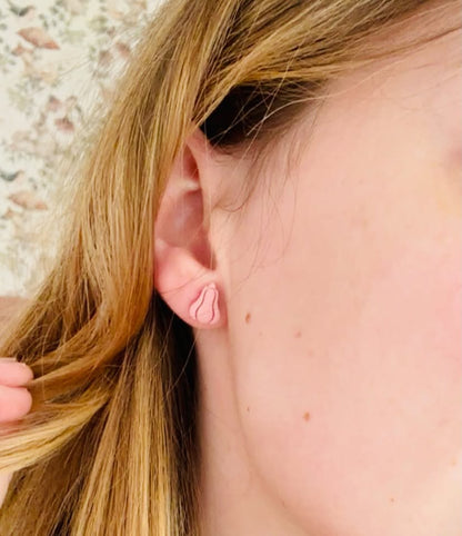 Pumpkin Nano Studs