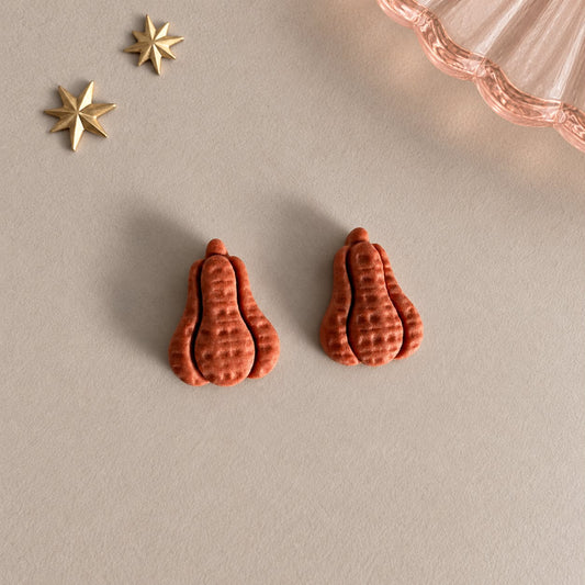 Cinnamon Nano Pumpkin Studs