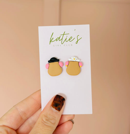 Mr & Mrs Potato Head Stud